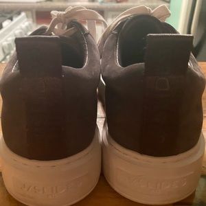 Jslides SZ 8 gray suede